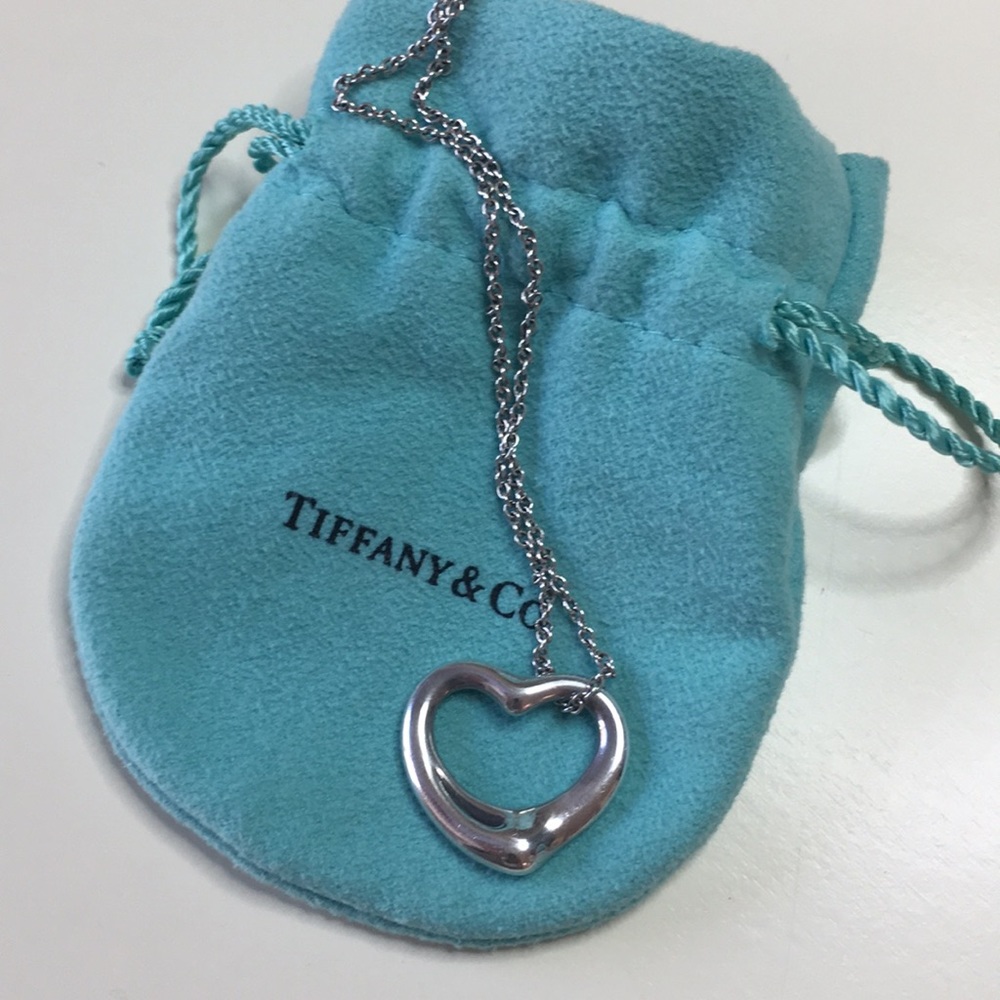 Tiffany & Co Open Heart Necklace